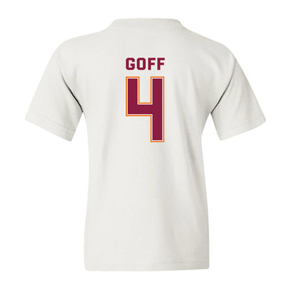 Virginia Tech - NCAA Women's Basketball : Natalee Goff - Sports Shersey Youth T-Shirt-1