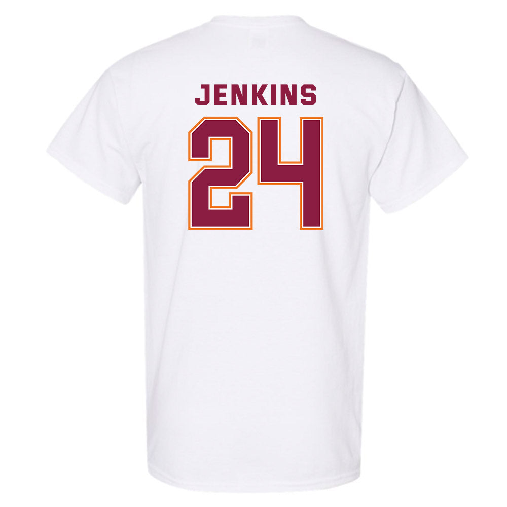 Virginia Tech - NCAA Women's Basketball : Amani Jenkins - Sports Shersey T-Shirt-1