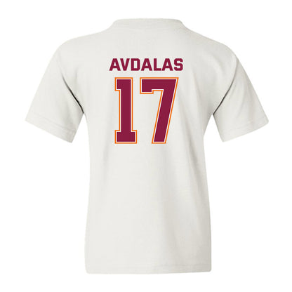 Virginia Tech - NCAA Men's Basketball : Neoklis Avdalas - Sports Shersey Youth T-Shirt-1