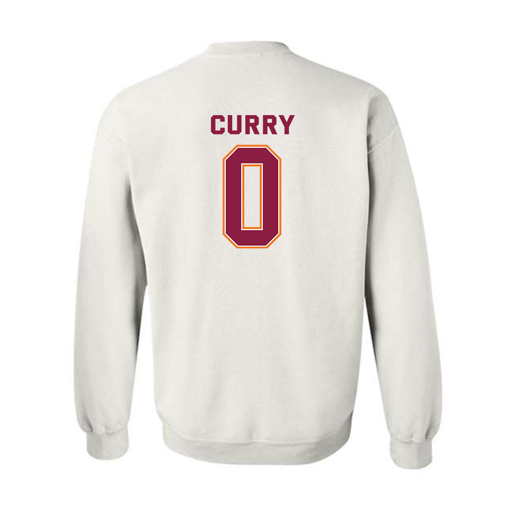 Virginia Tech - NCAA Men's Basketball : Jaylen Curry - Sports Shersey Crewneck Sweatshirt-1