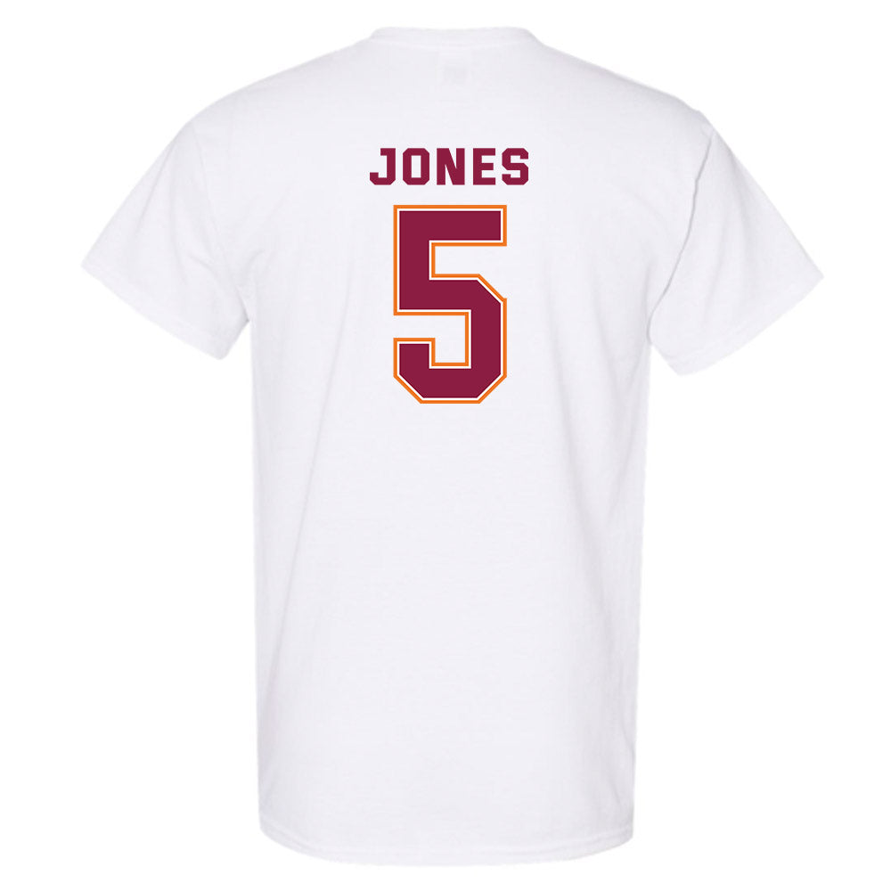 Virginia Tech - NCAA Men's Basketball : SinCere Jones - Sports Shersey T-Shirt-1