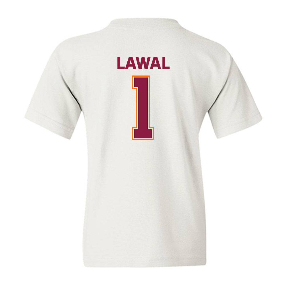 Virginia Tech - NCAA Men's Basketball : Tobi Lawal - Sports Shersey Youth T-Shirt-1