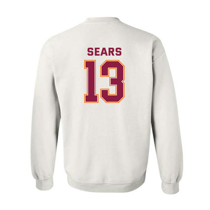 Virginia Tech - NCAA Women's Basketball : Kate Sears - Sports Shersey Crewneck Sweatshirt-1