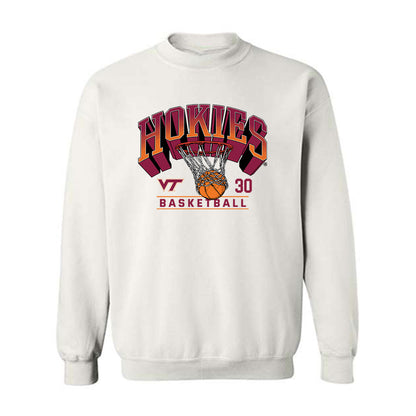 Virginia Tech - NCAA Women's Basketball : Aniya Trent - Sports Shersey Crewneck Sweatshirt-0