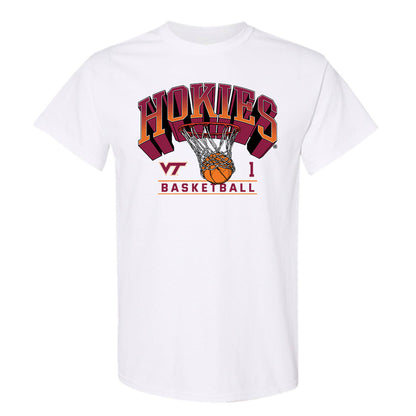 Virginia Tech - NCAA Men's Basketball : Tobi Lawal - Sports Shersey T-Shirt-0