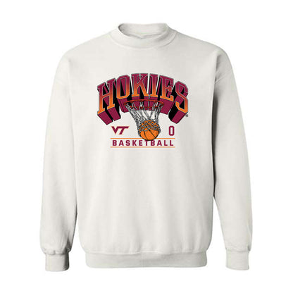 Virginia Tech - NCAA Men's Basketball : Jaylen Curry - Sports Shersey Crewneck Sweatshirt-0
