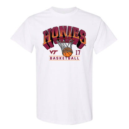 Virginia Tech - NCAA Men's Basketball : Neoklis Avdalas - Sports Shersey T-Shirt-0