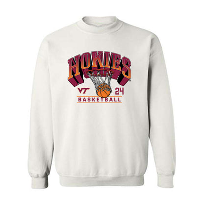 Virginia Tech - NCAA Women's Basketball : Amani Jenkins - Sports Shersey Crewneck Sweatshirt-0