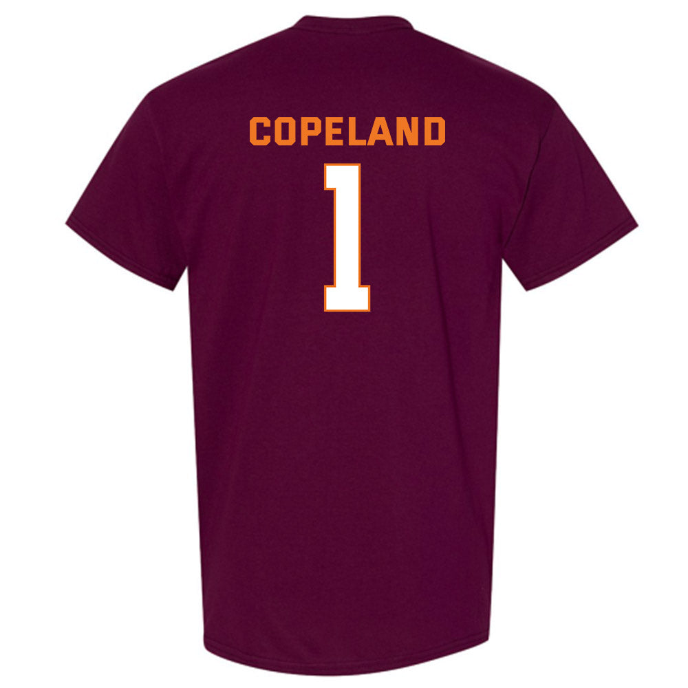 Virginia Tech - NCAA Men's Basketball : Ethan Copeland - Sports Shersey T-Shirt-1