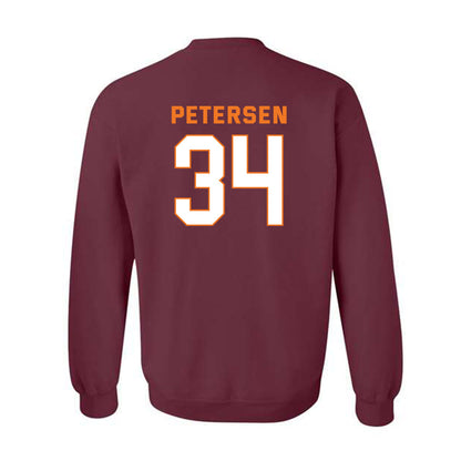 Virginia Tech - NCAA Women's Basketball : Kayl Petersen - Sports Shersey Crewneck Sweatshirt-1