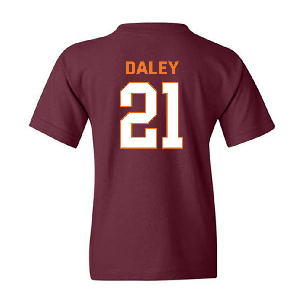 Virginia Tech - NCAA Women's Basketball : Melannie Daley - Sports Shersey Youth T-Shirt-1