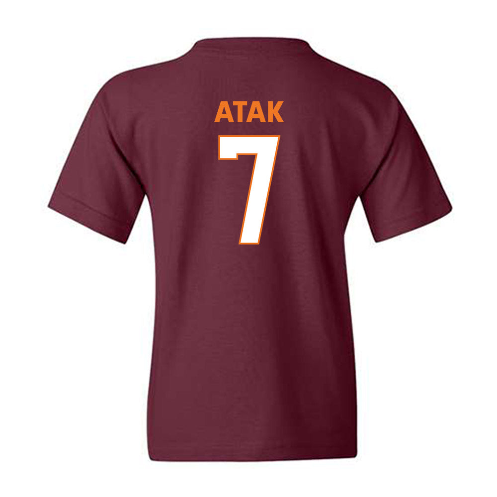 Virginia Tech - NCAA Men's Basketball : Kuol Atak - Sports Shersey Youth T-Shirt-1
