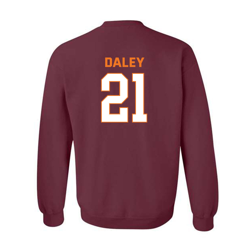 Virginia Tech - NCAA Women's Basketball : Melannie Daley - Sports Shersey Crewneck Sweatshirt-1