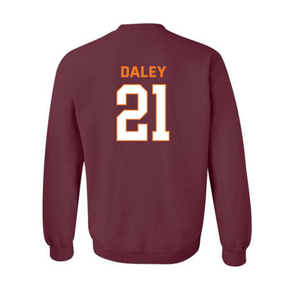 Virginia Tech - NCAA Women's Basketball : Melannie Daley - Sports Shersey Crewneck Sweatshirt-1