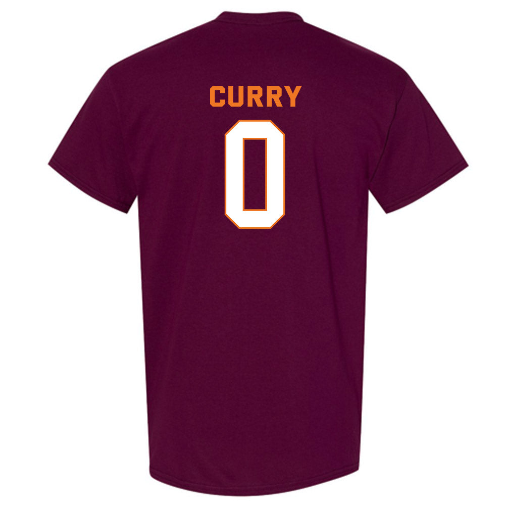 Virginia Tech - NCAA Men's Basketball : Jaylen Curry - Sports Shersey T-Shirt-1