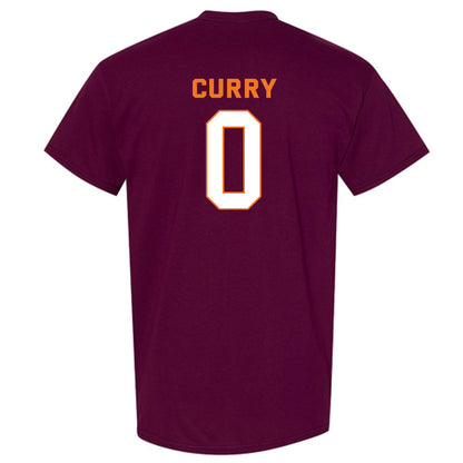Virginia Tech - NCAA Men's Basketball : Jaylen Curry - Sports Shersey T-Shirt-1