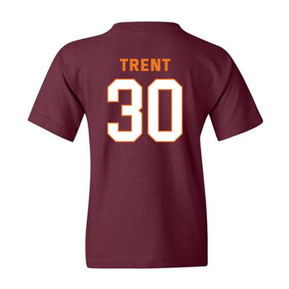 Virginia Tech - NCAA Women's Basketball : Aniya Trent - Sports Shersey Youth T-Shirt-1