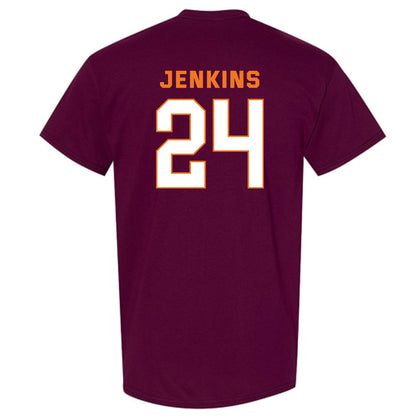 Virginia Tech - NCAA Women's Basketball : Amani Jenkins - Sports Shersey T-Shirt-1