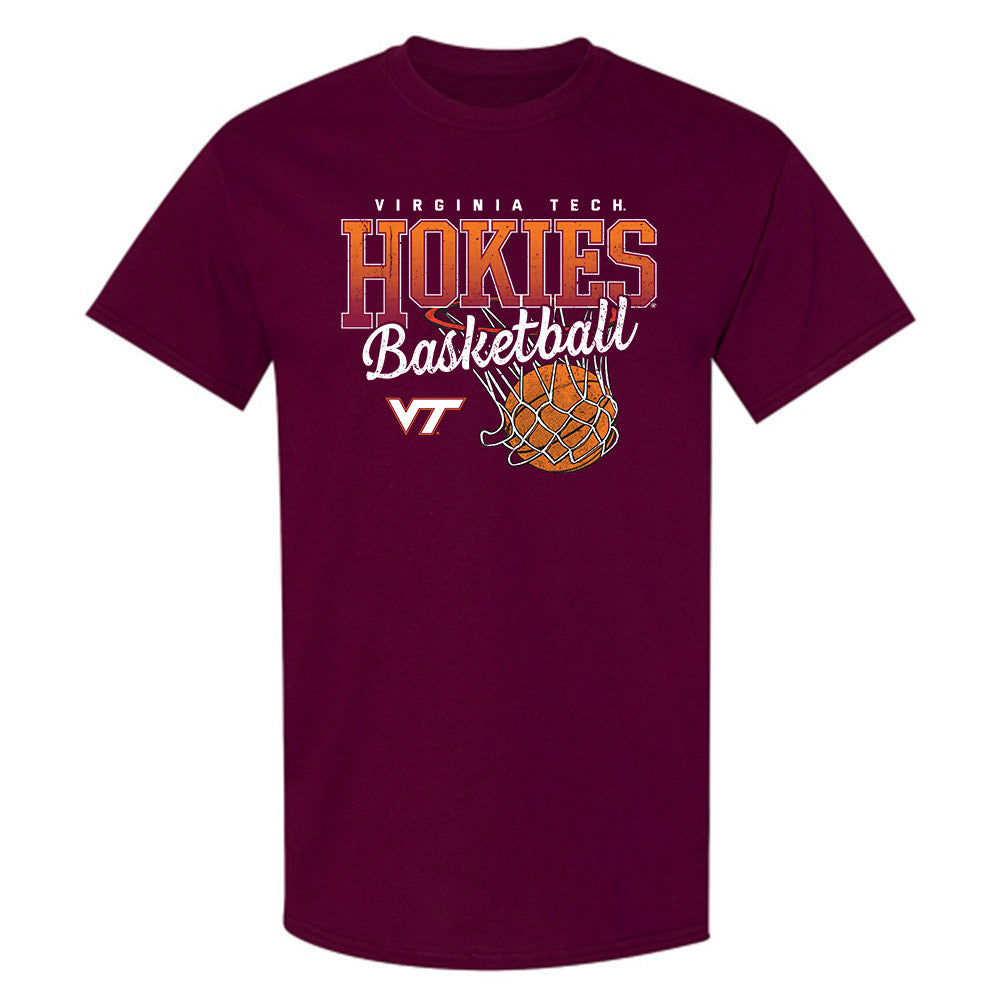 Virginia Tech - NCAA Women's Basketball : Aniya Trent - Sports Shersey T-Shirt-0