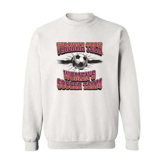 Virginia Tech - NCAA Women's Soccer : Savannah Sabo - Sports Shersey Crewneck Sweatshirt-0
