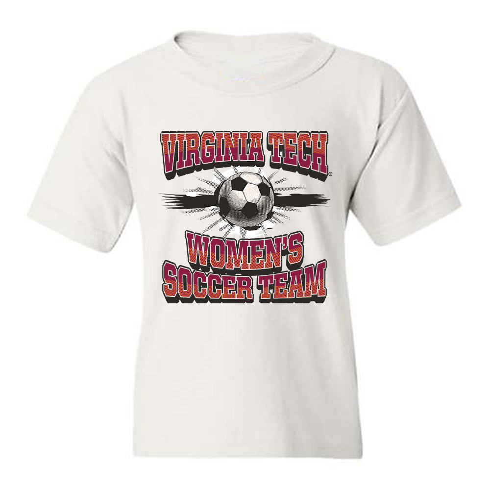 Virginia Tech - NCAA Women's Soccer : Sarah Rosenbaum - Sports Shersey Youth T-Shirt-0