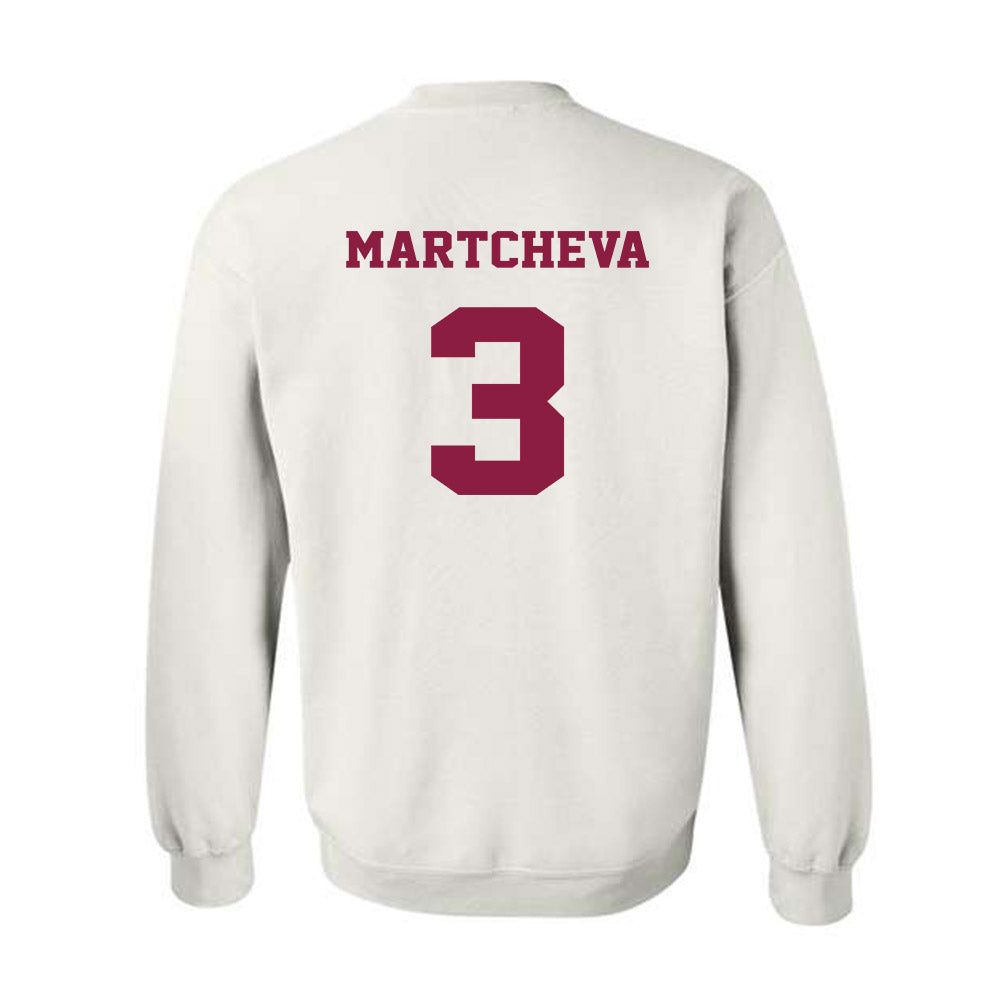 Virginia Tech - NCAA Women's Volleyball : Santina Martcheva - Sports Shersey Crewneck Sweatshirt-1