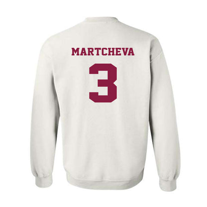 Virginia Tech - NCAA Women's Volleyball : Santina Martcheva - Sports Shersey Crewneck Sweatshirt-1