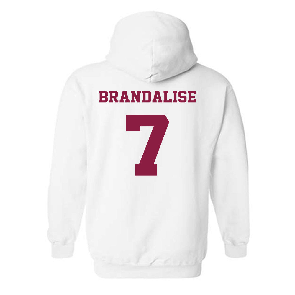 Virginia Tech - NCAA Women's Volleyball : Camilla Brandalise - Sports Shersey Hooded Sweatshirt-1