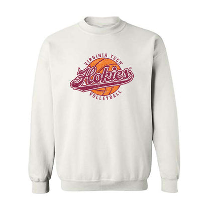 Virginia Tech - NCAA Women's Volleyball : Sara Gasparini - Sports Shersey Crewneck Sweatshirt-0