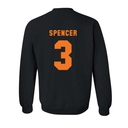 Virginia Tech - NCAA Football : Kaleb Spencer - Classic Shersey Crewneck Sweatshirt-2