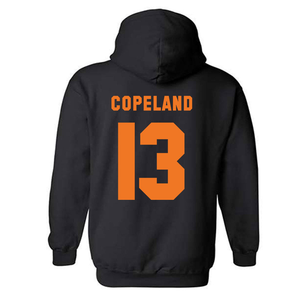 Virginia Tech - NCAA Football : Kemari Copeland - Classic Shersey Hooded Sweatshirt-2