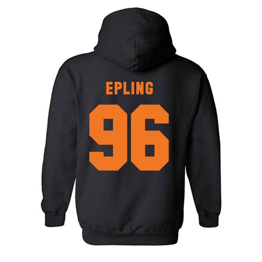 Virginia Tech - NCAA Football : Christian Epling - Classic Shersey Hooded Sweatshirt-2
