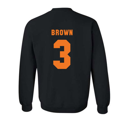Virginia Tech - NCAA Football : Que'Sean Brown - Classic Shersey Crewneck Sweatshirt-2