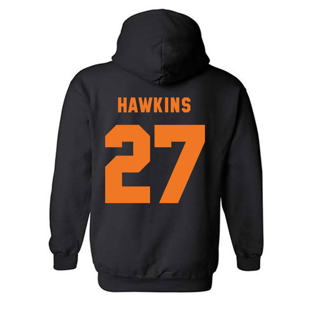Virginia Tech - NCAA Football : Marcellous Hawkins - Classic Shersey Hooded Sweatshirt-2