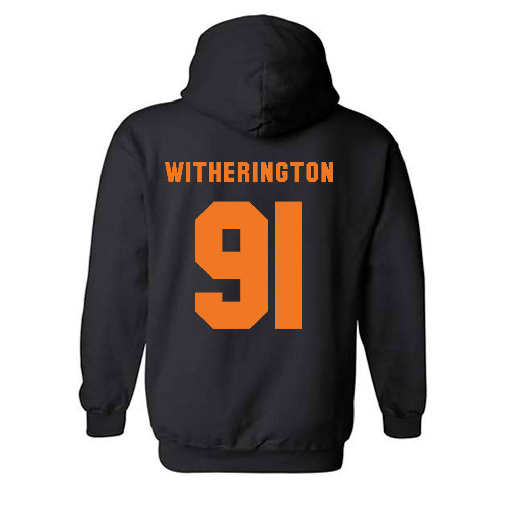 Virginia Tech - NCAA Football : Garrett Witherington - Classic Shersey Hooded Sweatshirt-2
