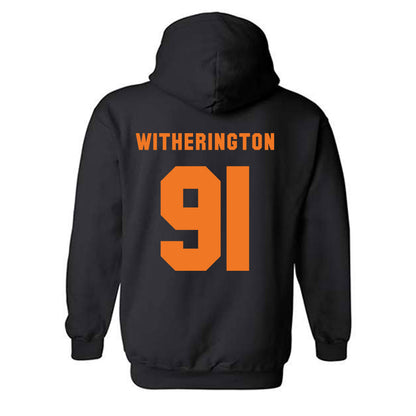 Virginia Tech - NCAA Football : Garrett Witherington - Classic Shersey Hooded Sweatshirt-2