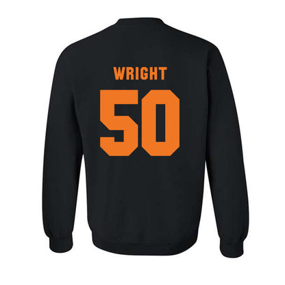 Virginia Tech - NCAA Football : Nathaniel Wright - Classic Shersey Crewneck Sweatshirt-2