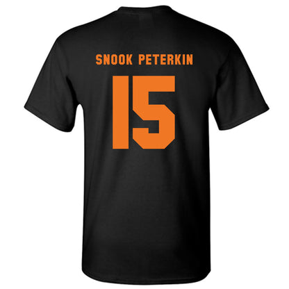 Virginia Tech - NCAA Football : Shamarius "Snook" Peterkin - Classic Shersey T-Shirt-2