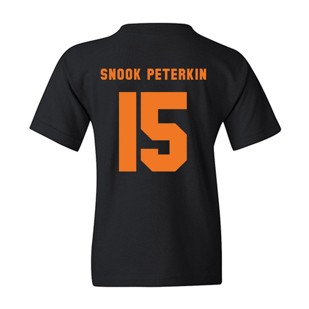 Virginia Tech - NCAA Football : Shamarius "Snook" Peterkin - Classic Shersey Youth T-Shirt-2
