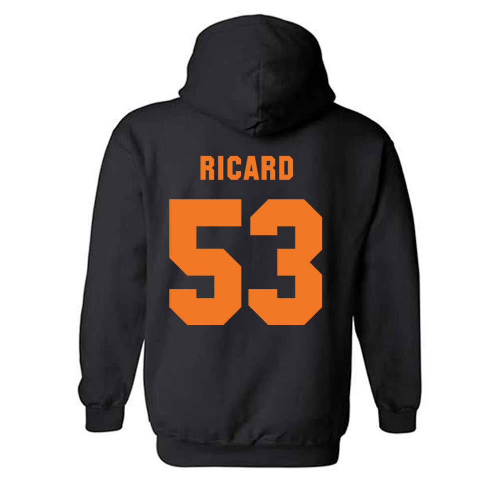 Virginia Tech - NCAA Football : Tommy Ricard - Classic Shersey Hooded Sweatshirt-2
