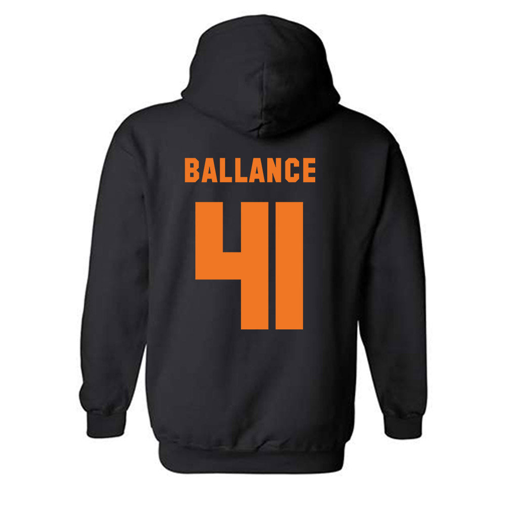 Virginia Tech - NCAA Football : George Ballance - Classic Shersey Hooded Sweatshirt-2