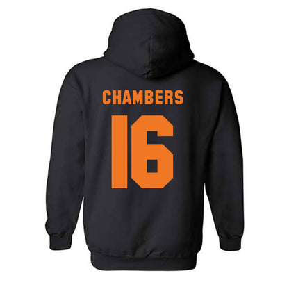Virginia Tech - NCAA Football : Noah Chambers - Classic Shersey Hooded Sweatshirt-2