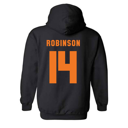 Virginia Tech - NCAA Football : Sheldon Robinson - Classic Shersey Hooded Sweatshirt-2