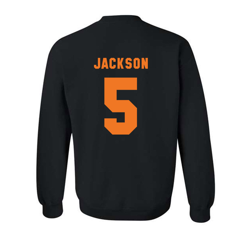 Virginia Tech - NCAA Football : Marlion Jackson - Classic Shersey Crewneck Sweatshirt-2