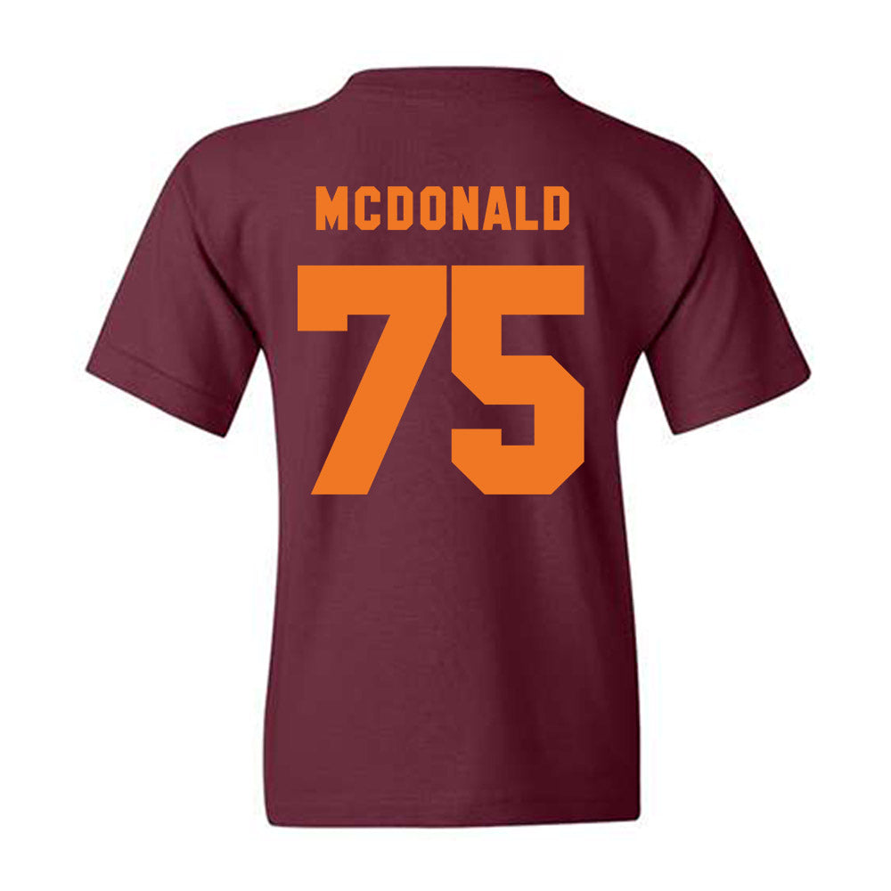 Virginia Tech - NCAA Football : Benjamin Eziuka - Classic Shersey Youth T-Shirt-3