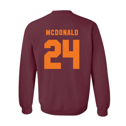 Virginia Tech - NCAA Football : Tyrell Grant Jr. - Classic Shersey Crewneck Sweatshirt-3