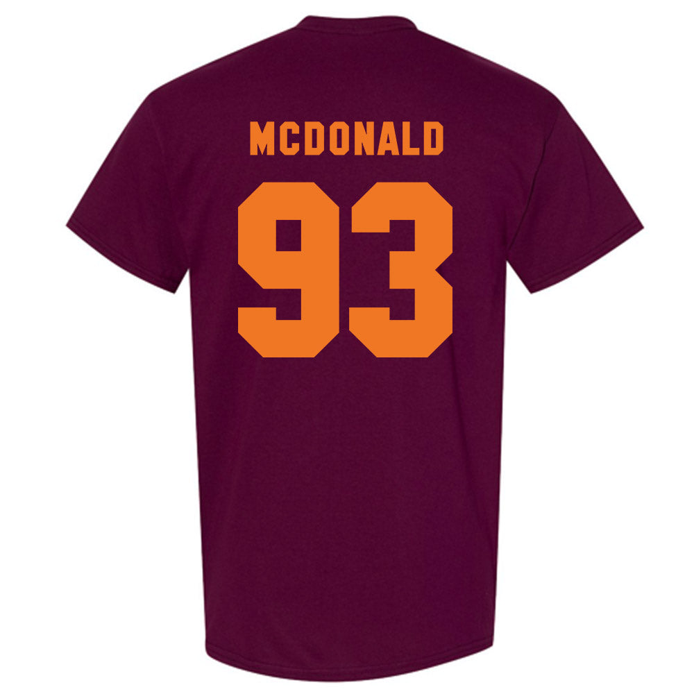 Virginia Tech - NCAA Football : Cole Byrd - Classic Shersey T-Shirt-3
