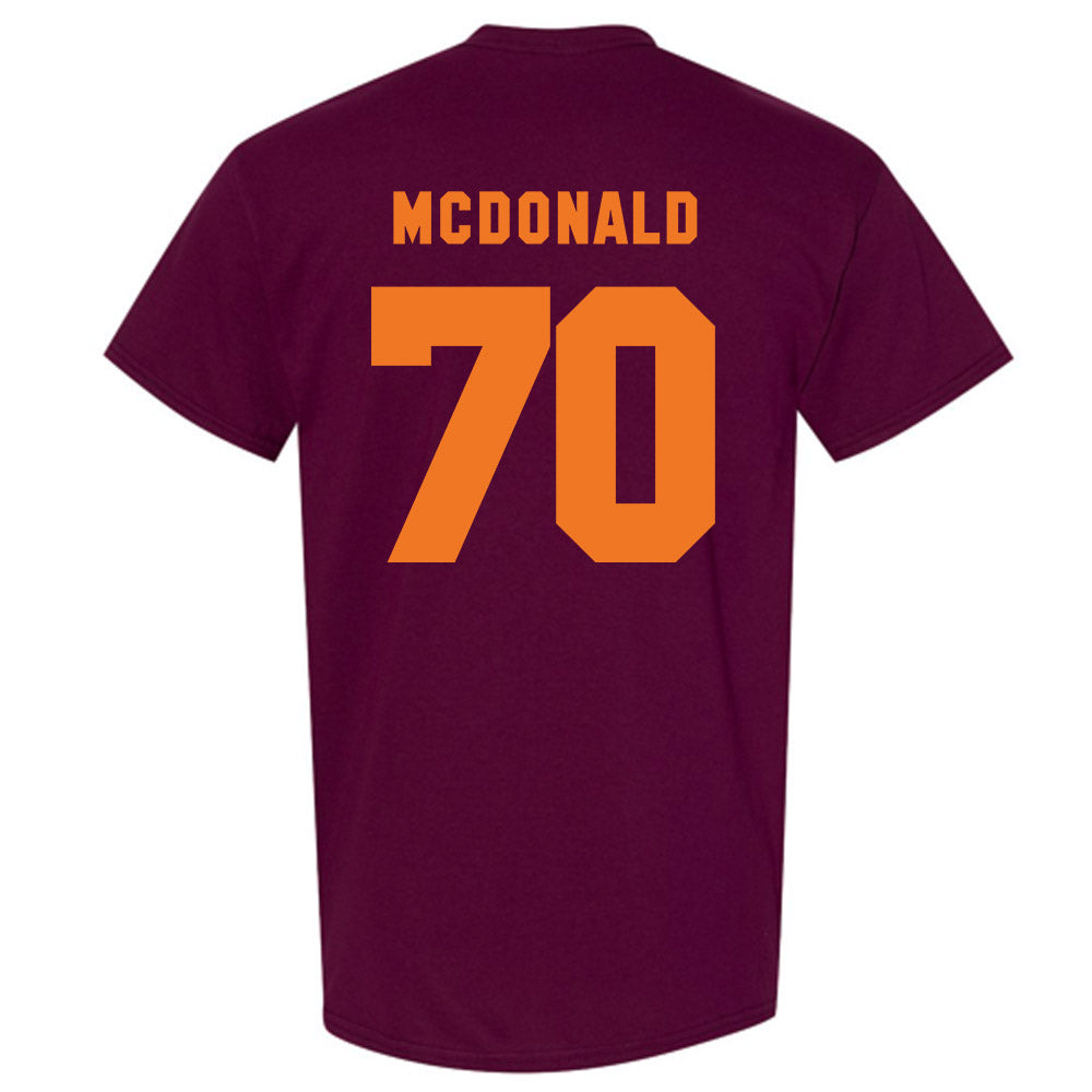 Virginia Tech - NCAA Football : Logan Howland - Classic Shersey T-Shirt-3