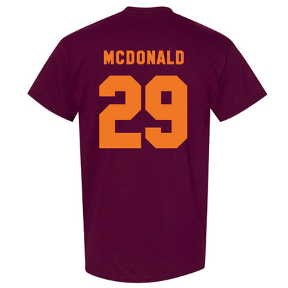 Virginia Tech - NCAA Football : Jahmari DeLoatch - Classic Shersey T-Shirt-3