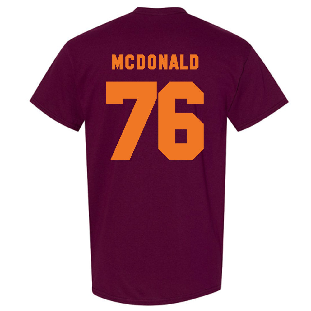 Virginia Tech - NCAA Football : Aidan Lynch - Classic Shersey T-Shirt-3